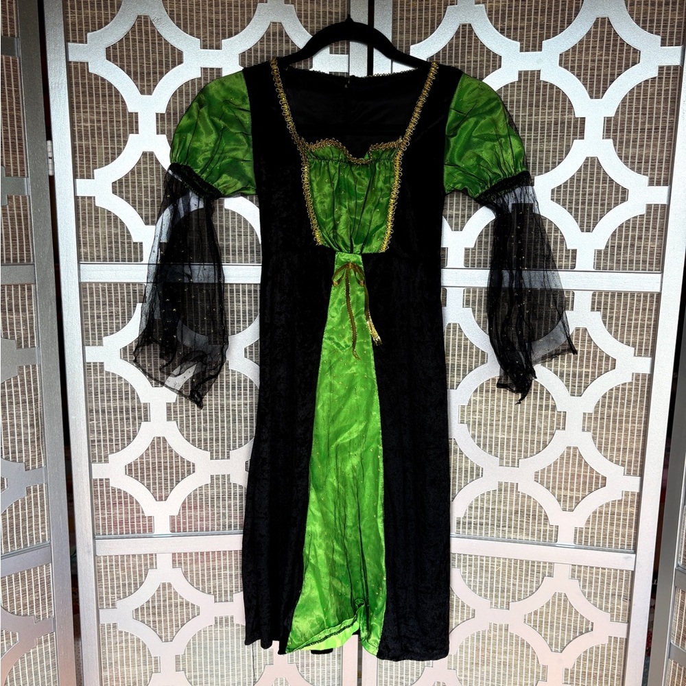 Kids Green And Black Rubies Halloween costume